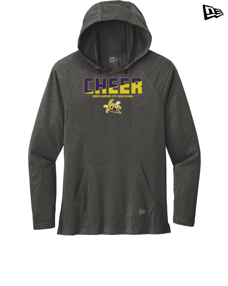 North Kansas City HS Cheer Cut - New Era Tri Blend Hoodie