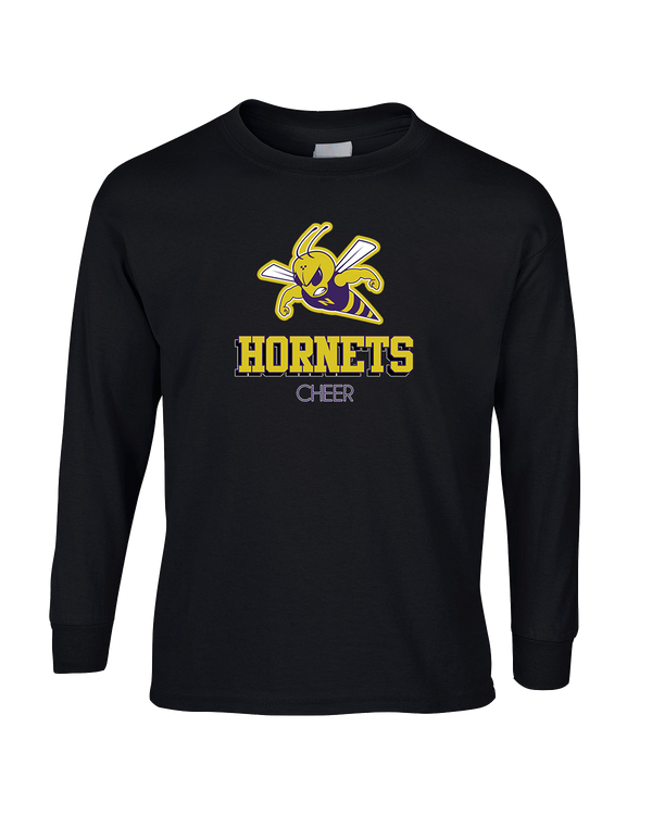 North Kansas City HS Cheer Shadow - Mens Basic Cotton Long Sleeve