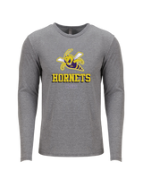 North Kansas City HS Cheer Shadow - Tri Blend Long Sleeve