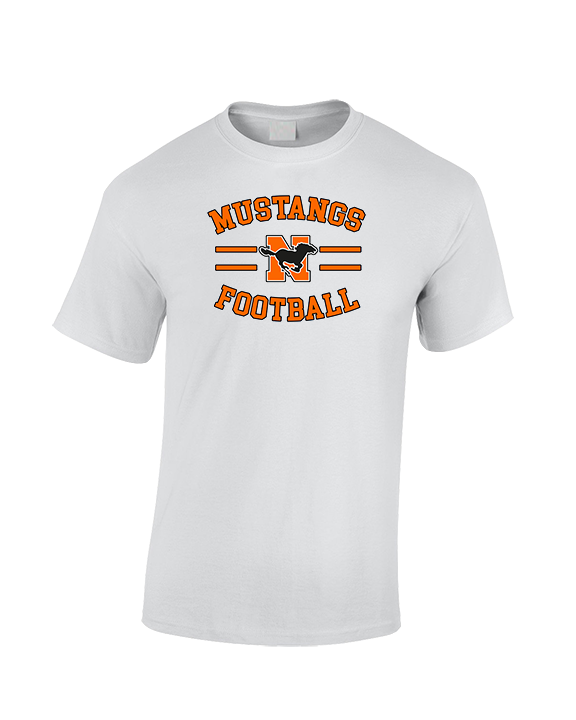 Northville HS Football Curve - Cotton T-Shirt