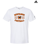 Northville HS Football Curve - Mens Adidas Performance Shirt