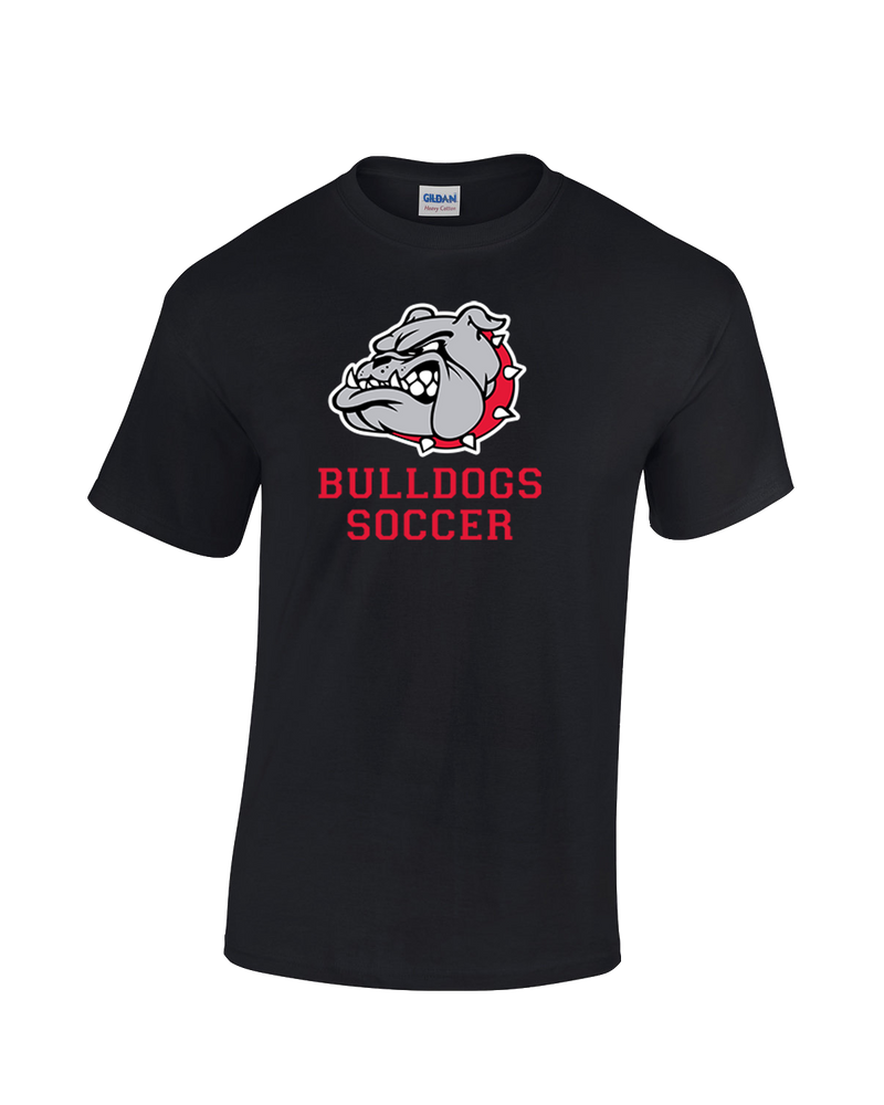 Oak Hills HS Soccer Dog Head - Cotton T-Shirt
