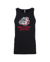 Oak Hills HS Soccer Dog Head - Mens Tank Top