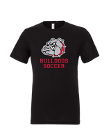 Oak Hills HS Soccer Dog Head - Mens Tri Blend Shirt