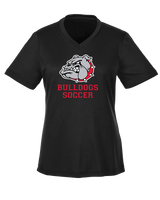 Oak Hills HS Soccer Dog Head - Womens Performance Shirt