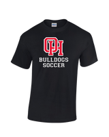 Oak Hills HS Soccer Emblem - Cotton T-Shirt