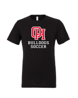 Oak Hills HS Soccer Emblem - Mens Tri Blend Shirt