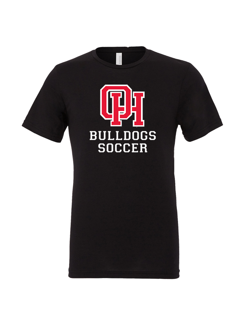 Oak Hills HS Soccer Emblem - Mens Tri Blend Shirt