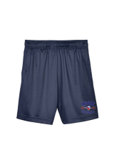 Oklahoma Panhandle State University Football Curve - Youth Training Shorts