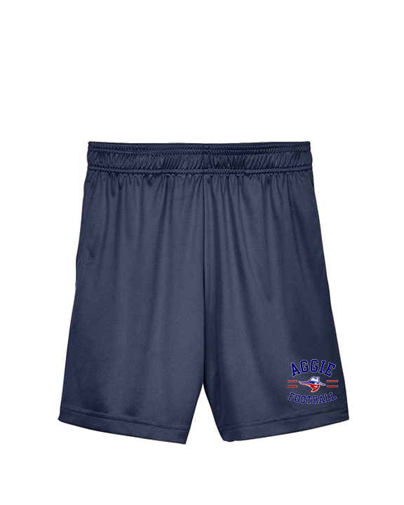 Oklahoma Panhandle State University Football Curve - Youth Training Shorts