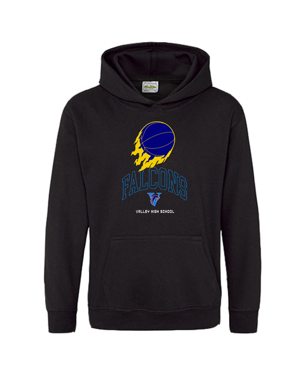 Santa Ana Valley HS Falcons Fire - Cotton Hoodie