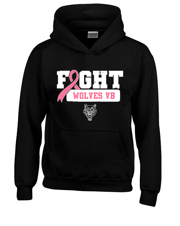 Pearl City HS Girls Volleyball Fight - Unisex Hoodie