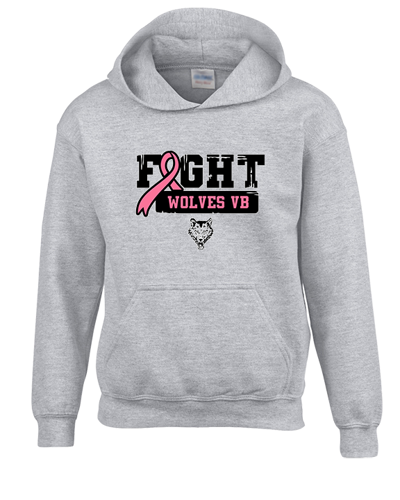 Pearl City HS Girls Volleyball Fight - Unisex Hoodie