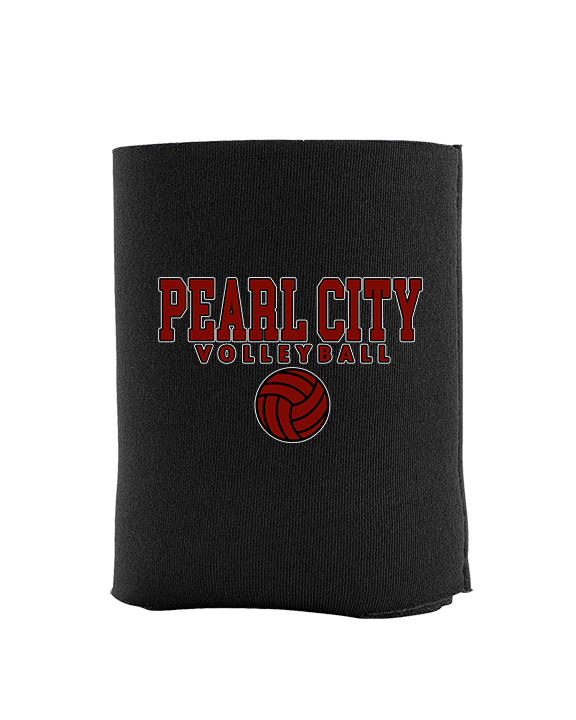 Pearl City HS Volleyball Block - Koozie