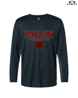 Pearl City HS Volleyball Block - Mens Oakley Longsleeve