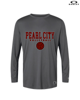 Pearl City HS Volleyball Block - Mens Oakley Longsleeve