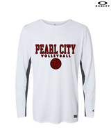 Pearl City HS Volleyball Block - Mens Oakley Longsleeve