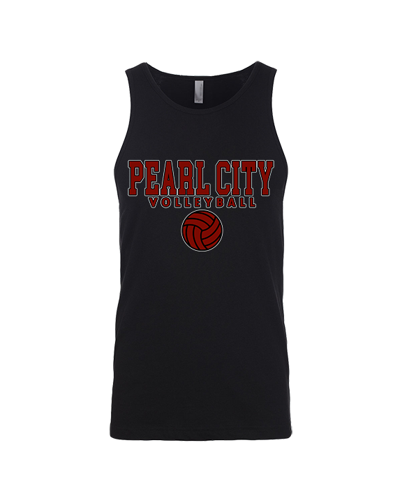 Pearl City HS Volleyball Block - Tank Top