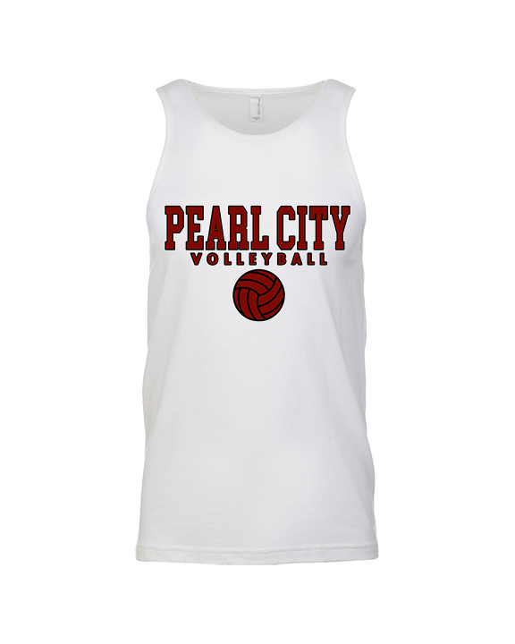 Pearl City HS Volleyball Block - Tank Top