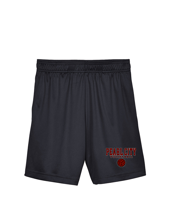 Pearl City HS Volleyball Block - Youth Training Shorts