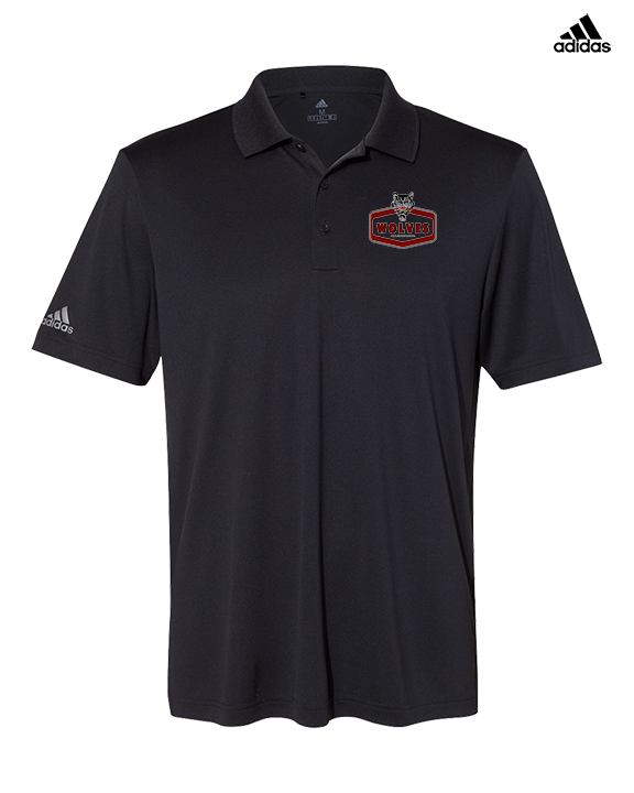 Pearl City HS Volleyball Board - Mens Adidas Polo