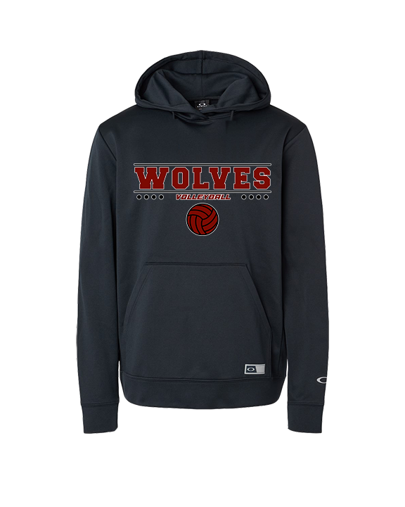 Pearl City HS Volleyball Border - Oakley Performance Hoodie