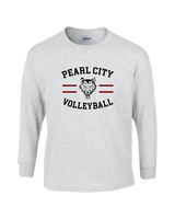 Pearl City HS Volleyball Curve - Cotton Longsleeve