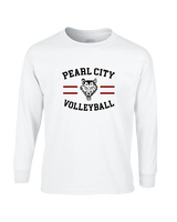 Pearl City HS Volleyball Curve - Cotton Longsleeve