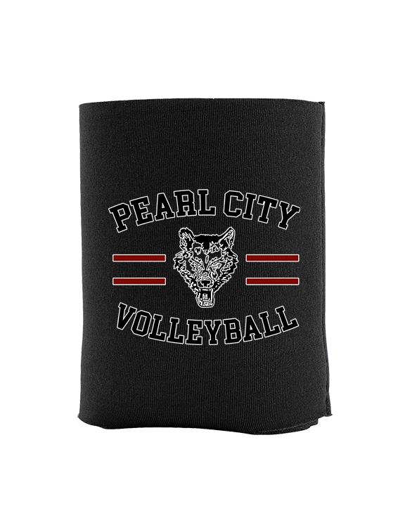 Pearl City HS Volleyball Curve - Koozie