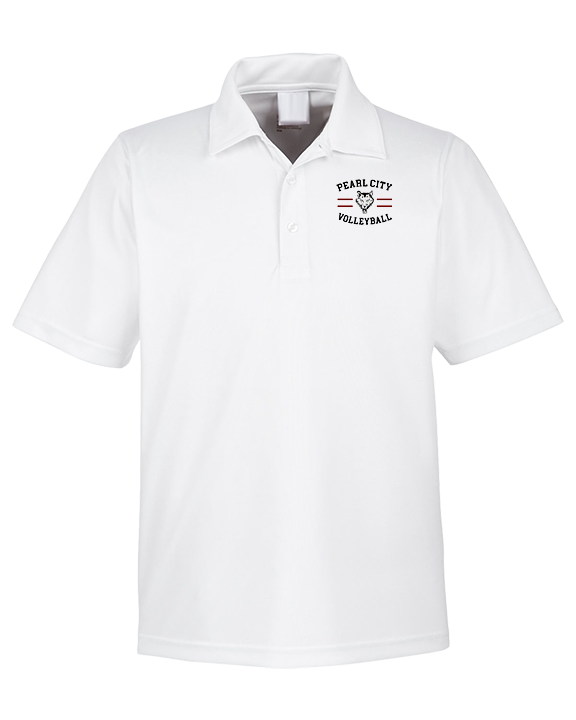 Pearl City HS Volleyball Curve - Mens Polo