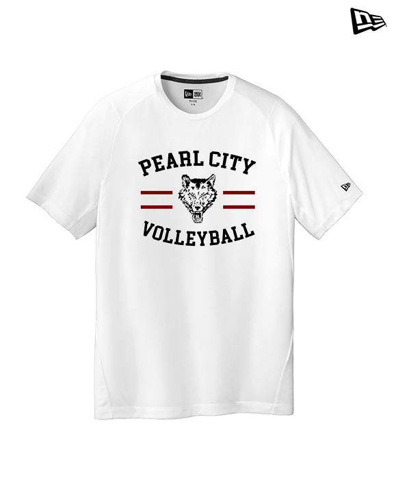 Pearl City HS Volleyball Curve - New Era Performance Shirt