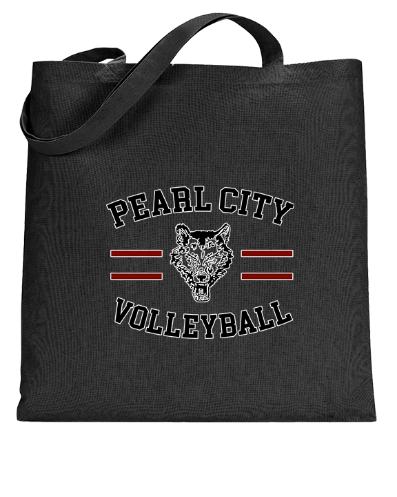 Pearl City HS Volleyball Curve - Tote