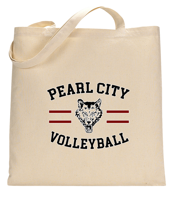 Pearl City HS Volleyball Curve - Tote