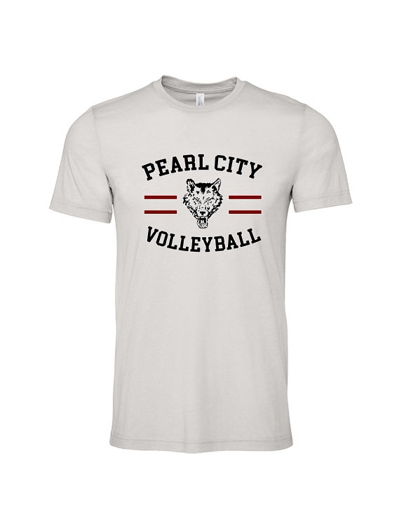 Pearl City HS Volleyball Curve - Tri-Blend Shirt