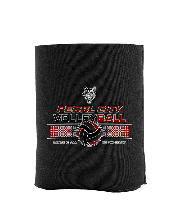 Pearl City HS Volleyball Leave It On The Court - Koozie