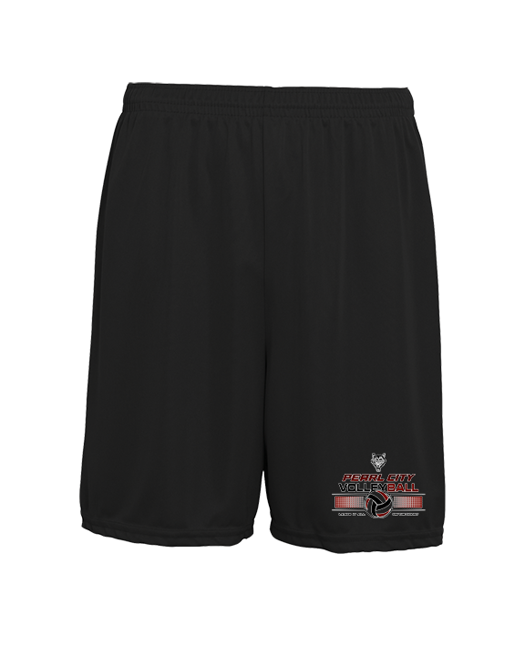 Pearl City HS Volleyball Leave It On The Court - Mens 7inch Training Shorts