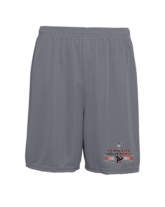 Pearl City HS Volleyball Leave It On The Court - Mens 7inch Training Shorts