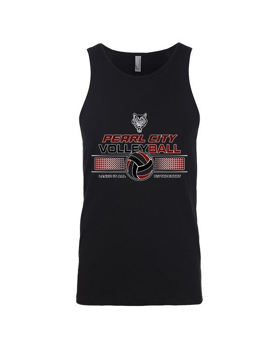 Pearl City HS Volleyball Leave It On The Court - Tank Top