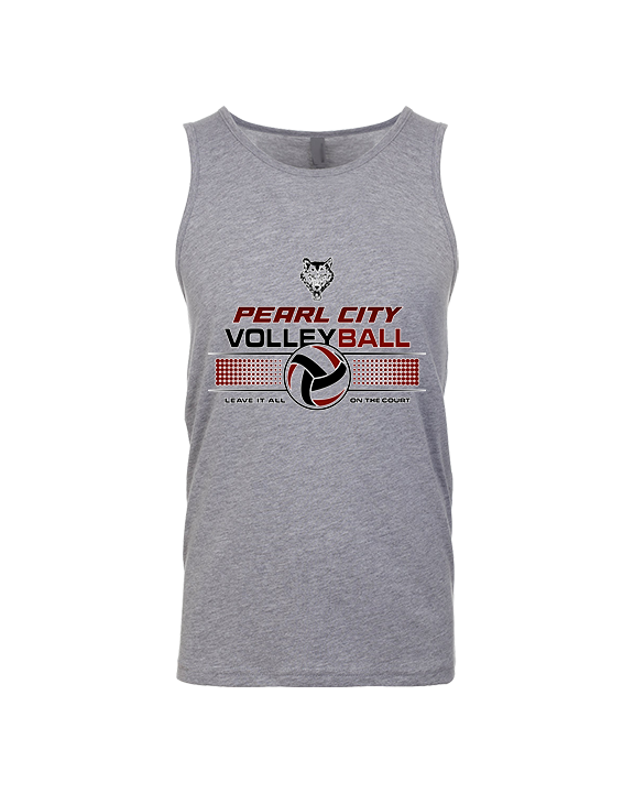 Pearl City HS Volleyball Leave It On The Court - Tank Top