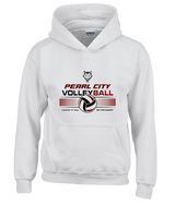 Pearl City HS Volleyball Leave It On The Court - Youth Hoodie