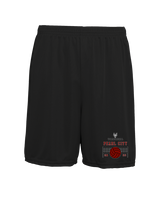 Pearl City HS Volleyball Vball Net - Mens 7inch Training Shorts