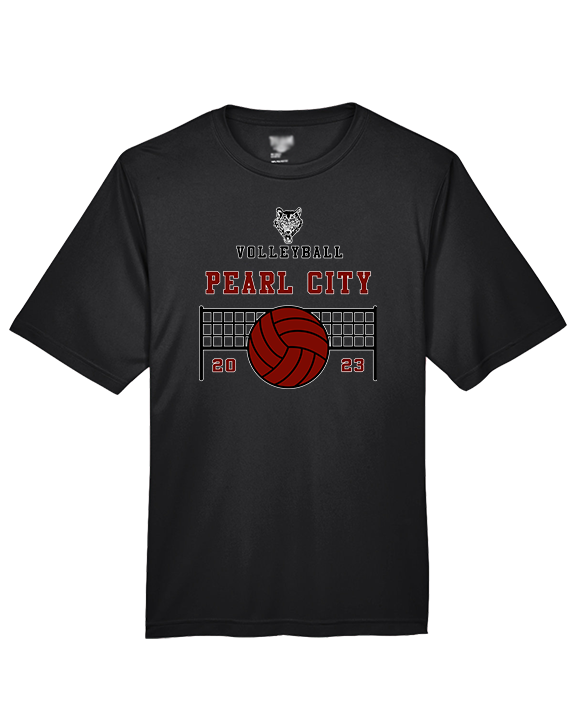 Pearl City HS Volleyball Vball Net - Performance Shirt