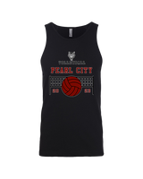 Pearl City HS Volleyball Vball Net - Tank Top