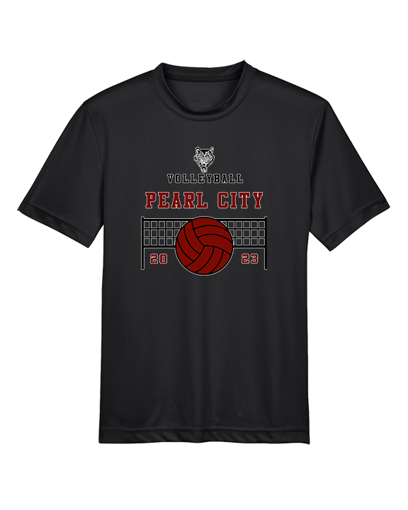 Pearl City HS Volleyball Vball Net - Youth Performance Shirt