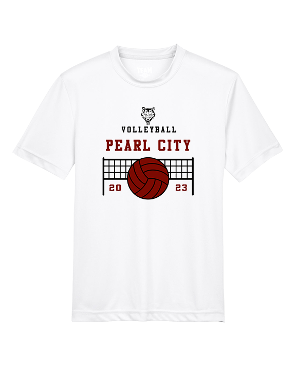 Pearl City HS Volleyball Vball Net - Youth Performance Shirt