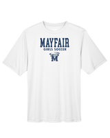 Mayfair HS Girls Soccer Block - Performance T-Shirt