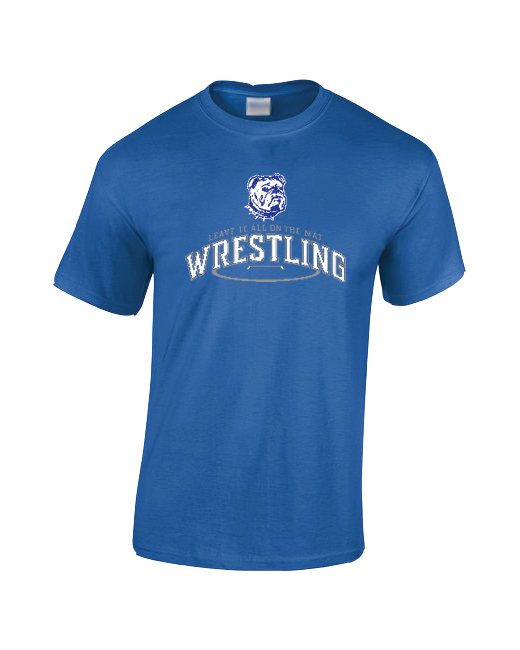 Peshtigo HS Leave it on the Mat (old logo) - Cotton T-Shirt