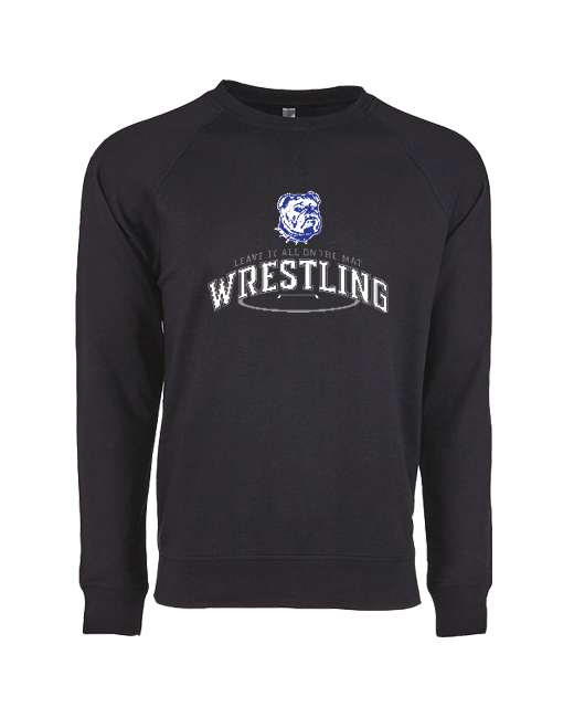 Peshtigo HS Leave it on the Mat (old logo) - Crewneck Sweatshirt