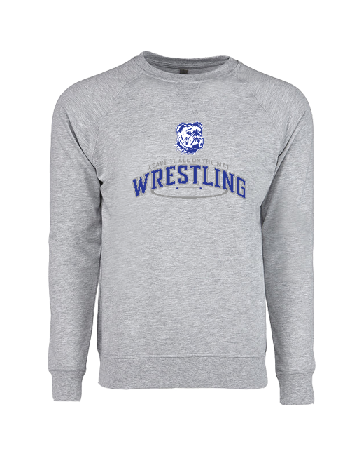 Peshtigo HS Leave it on the Mat (old logo) - Crewneck Sweatshirt