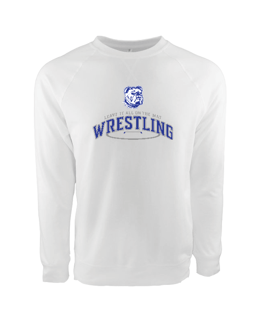 Peshtigo HS Leave it on the Mat (old logo) - Crewneck Sweatshirt